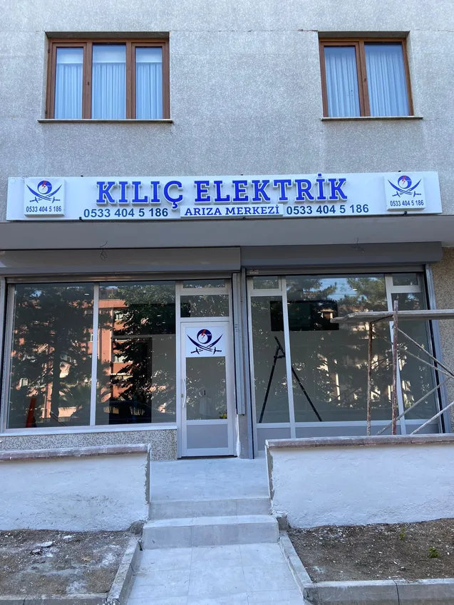 Kılıç Elektrik Arıza Merkezi iş yerinin dış cephesi